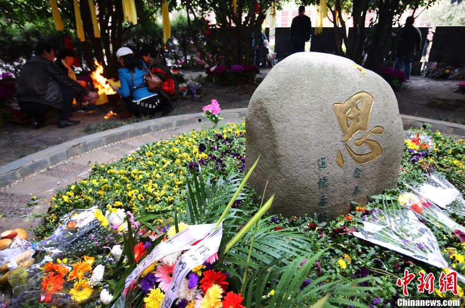 每逢"清明"倍思亲 南京举行公祭仪式祭奠逝者