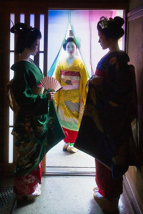 日本艺妓浮世掠影