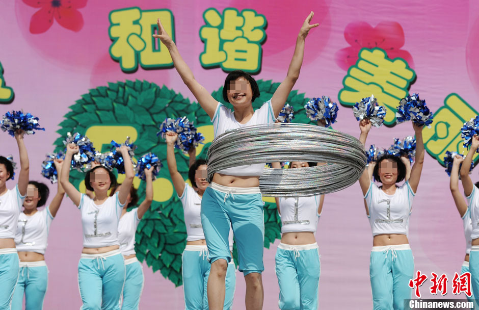 重庆女子监狱举办服刑人员心身保健操大赛