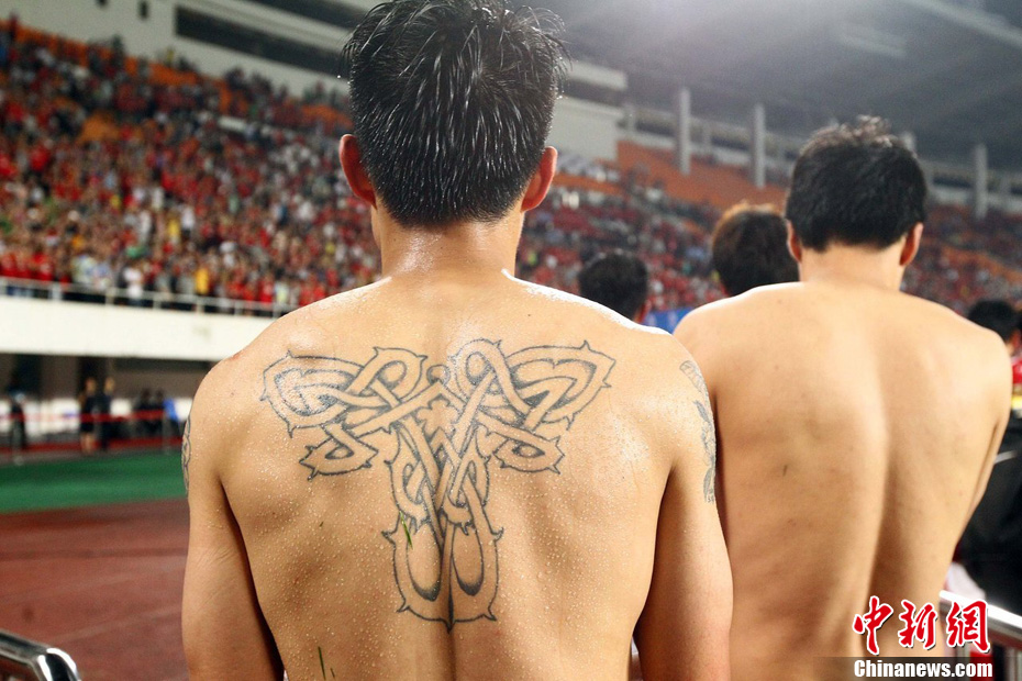 图刊中超霸气纹身大盘点