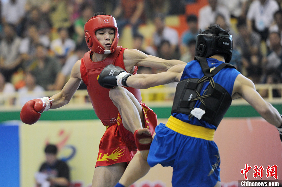 中国青少年"武林精英"齐聚咸阳 "拳脚"论英雄