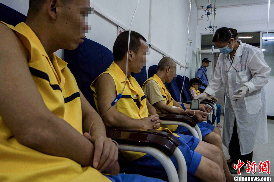 探访戒毒所内神秘生活