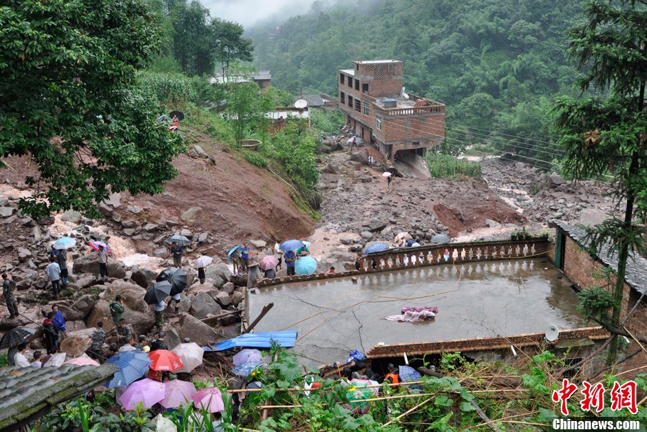 【图刊】水之害——中国多地暴雨引发洪涝灾害