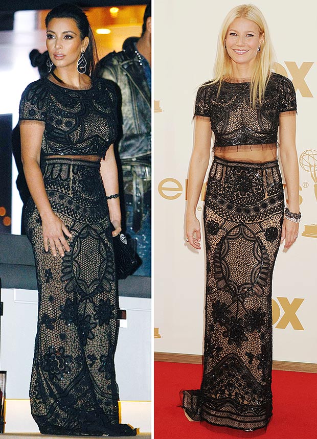 当红女星撞衫谁更美