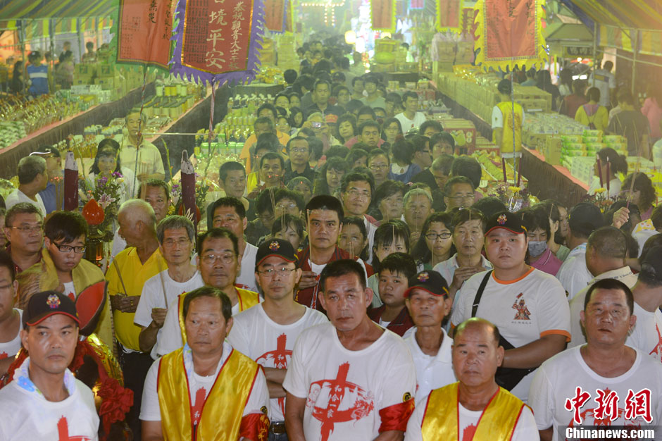 【转载】台湾嘉义民雄大士爷文化祭举行盛大普渡祭典