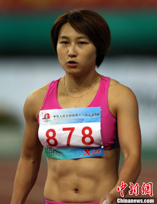 全运会女子100米决赛陶宇佳夺得冠军