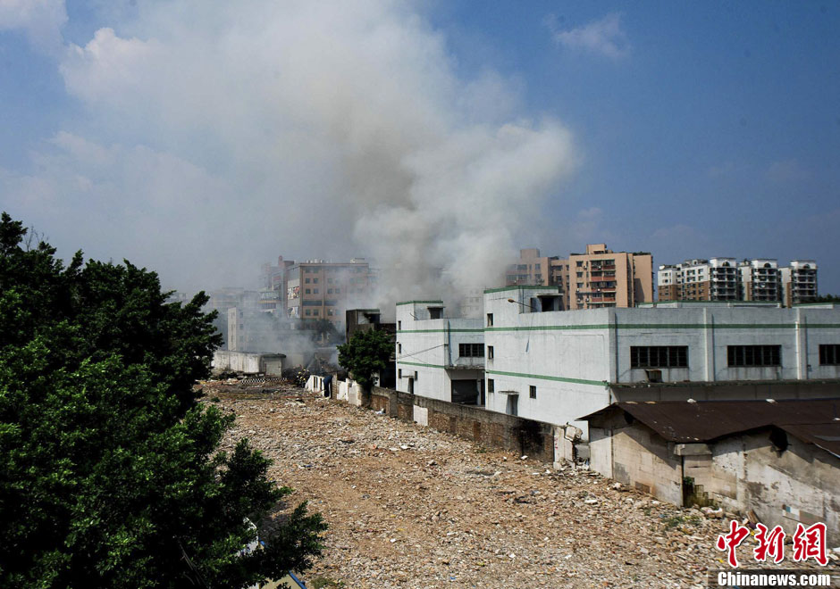 广州市白云区鹅掌坦路发生爆炸初判4人死亡