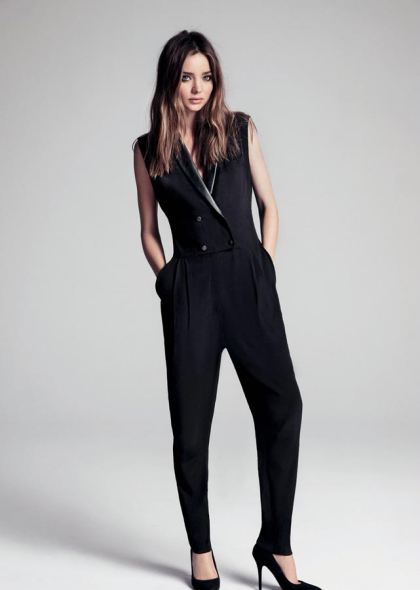 米兰达可儿拍摄秋冬时装大片