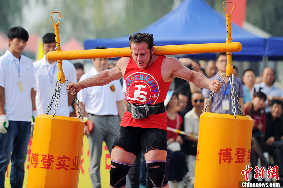 2013中国大力士挑战赛陕西咸阳开赛