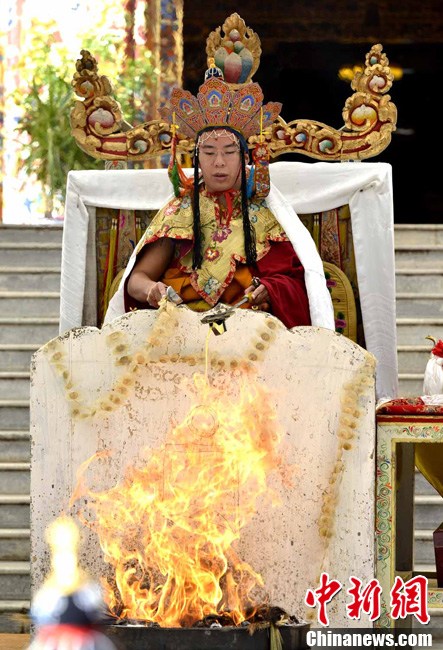 班禅圆满完成在藏佛事社会活动