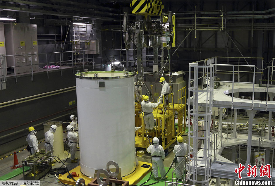 东电邀请媒体进入日本福岛核电站 (4/7)