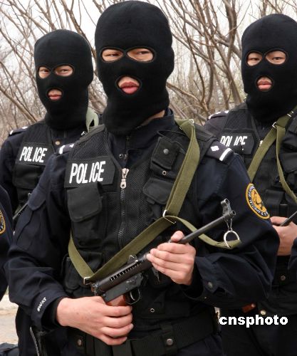 图沈阳特警举行猎豹2号跨区域演习5