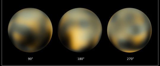图:美国航空航天局公布冥王星最新照片(2)