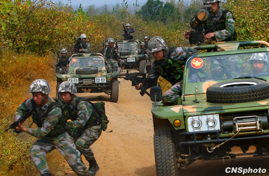 "前锋-2009a"演习拉开序幕