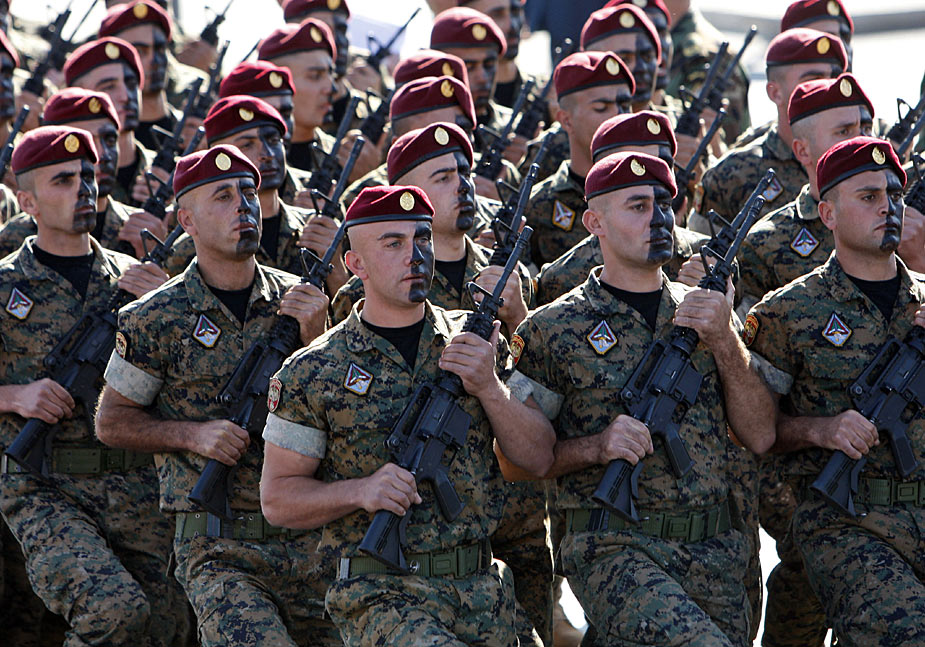 黎巴嫩举行独立日阅兵