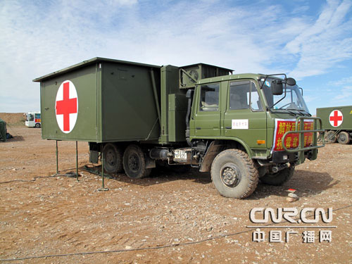 全程直击"卫勤使命—2009"实兵演练