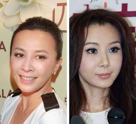 同龄女星惊悚对比照 这就叫差距啊