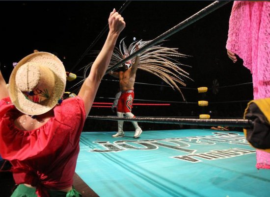 图集:激情火爆的蒙面摔角大赛(10)