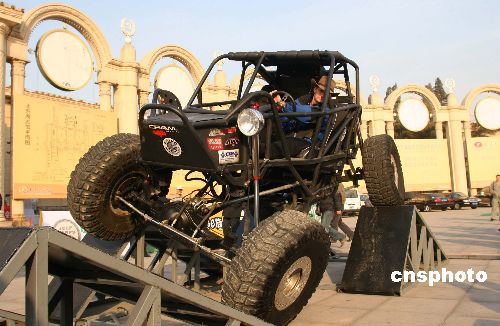 美国钢管越野车亮相国际特种越野车展