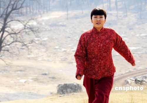 图沂蒙六姐妹在山东枣庄热拍