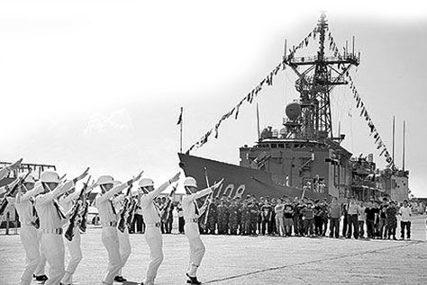 台军禁忌匪夷所思:拜龙王,忌讳军旗断(图)