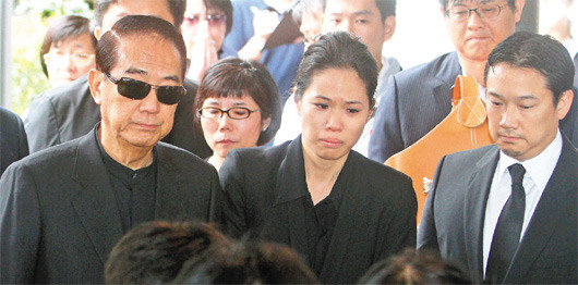 陈万水火化骨灰回家宋楚瑜露面暴瘦11公斤(图)