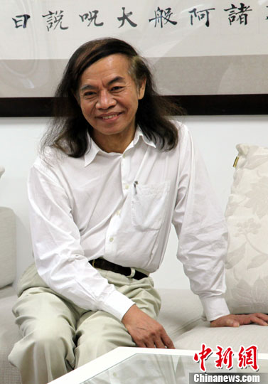 漫画家蔡志忠将执笔中华传统文化水墨动漫项目