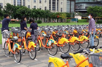 台北“微笑单车”7日起新增7站累计达92站(图)