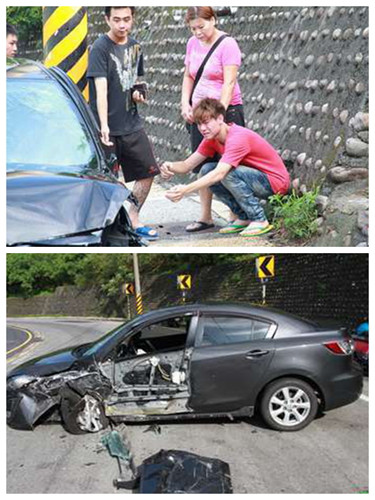 17岁少年超速酿车祸先看车损不顾被撞女驾驶