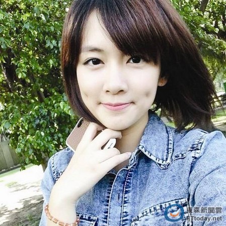 大陆女孩在台湾参加选秀外型甜美可人获封女神