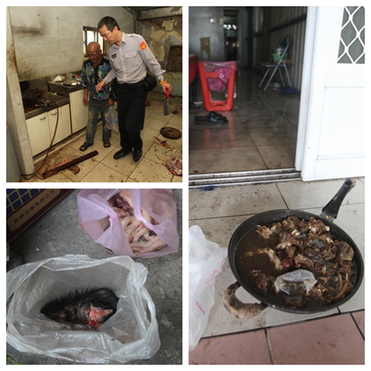 棍棒将狗打死再肢解烹煮男子刚出狱又将遭法办