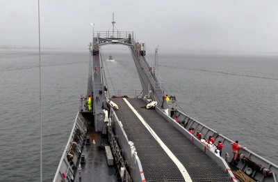 刚从菲律宾返航台军舰将再赴帕劳赈灾