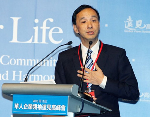 被传将任马英九办公室秘书长朱立伦:无厘头爆料