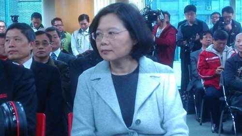 蔡英文将领表参选民进党主席苏贞昌谢长廷已退选