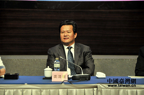 龚清概出席全国台企联成立七周年庆祝活动