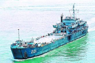 台军欲将“中海舰”当靶舰销毁老兵抢救