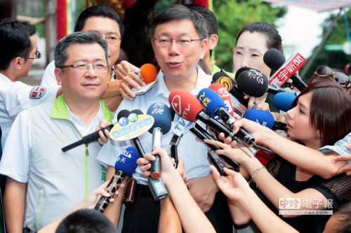 柯文哲陷失言风波绿营称对选票不会有太大影响