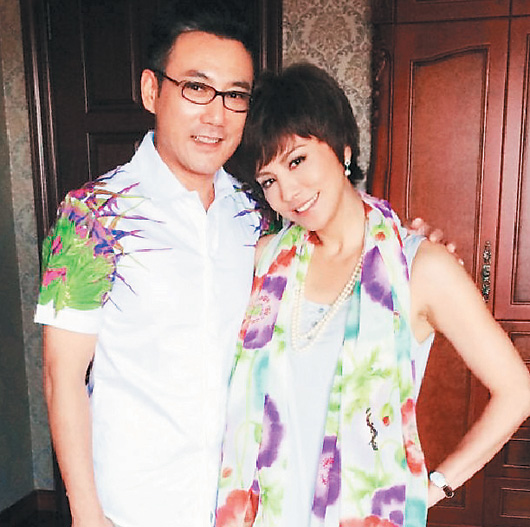 台湾女星田丽明年嫁大陆郎考虑生试管婴儿(图)