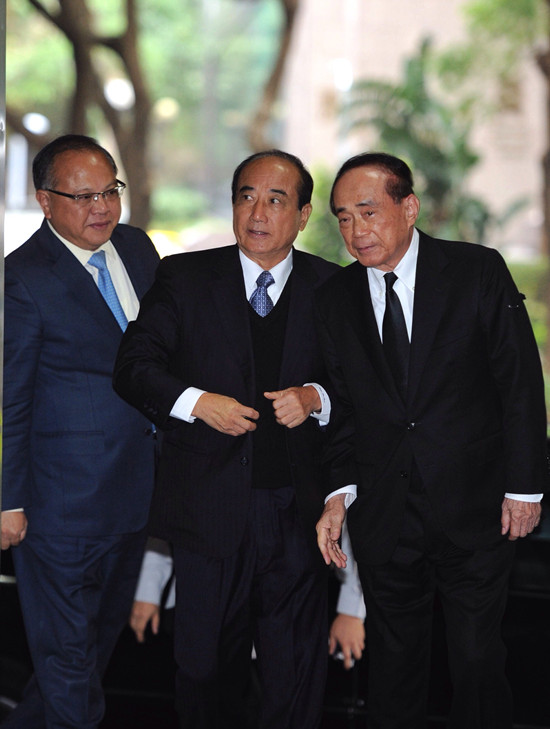 台塑创办人王永在追思会马英九连战等到场图