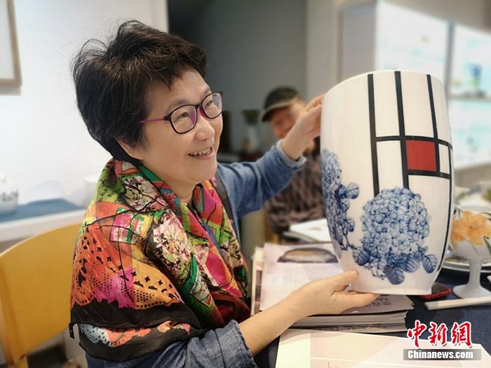 台灣藝術家與醴陵釉下五彩瓷的“半生緣”：中國彩中國心