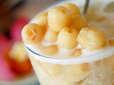 莲子冰沙消暑(图)