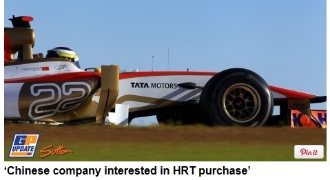 外媒曝中国公司有意收购马青骅所在HRT车队(图)