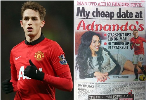 曼联小将约会美女学生抠门无比被讥吝啬鬼(图)