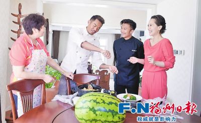 林丹上荧屏大秀厨艺红烧尾鲤得到一致好评(图)