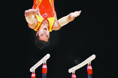 体操世锦赛中国男团无缘七连冠仅双杠发挥出色