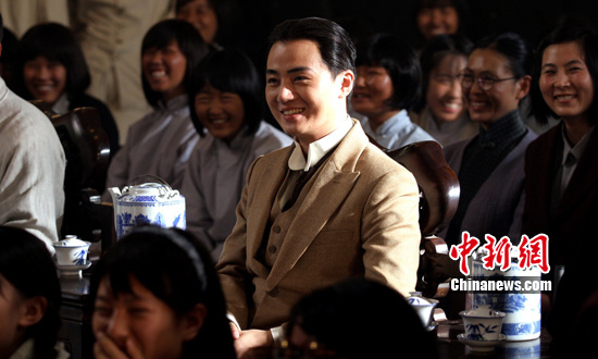 建党伟业曝光民国四美男剧照图8