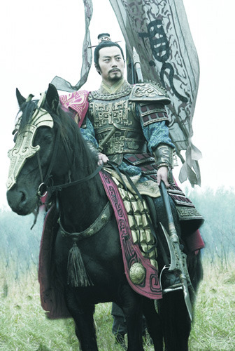 《楚汉争雄》"项羽"剧照曝光 身跨骏马霸气外露