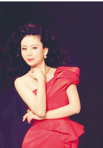 朱军妻子谭梅性感照曝光曾获最佳女演员奖(图)