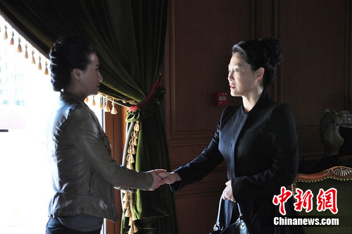 王姬仍不习惯与女儿搭戏 爱和田子田畅聊养生秘诀