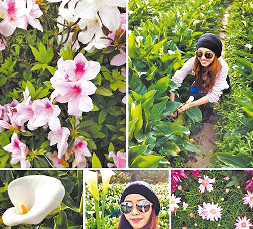 蔡依林骑摩托车办游玩派对 与锦荣恋情被看好(图)